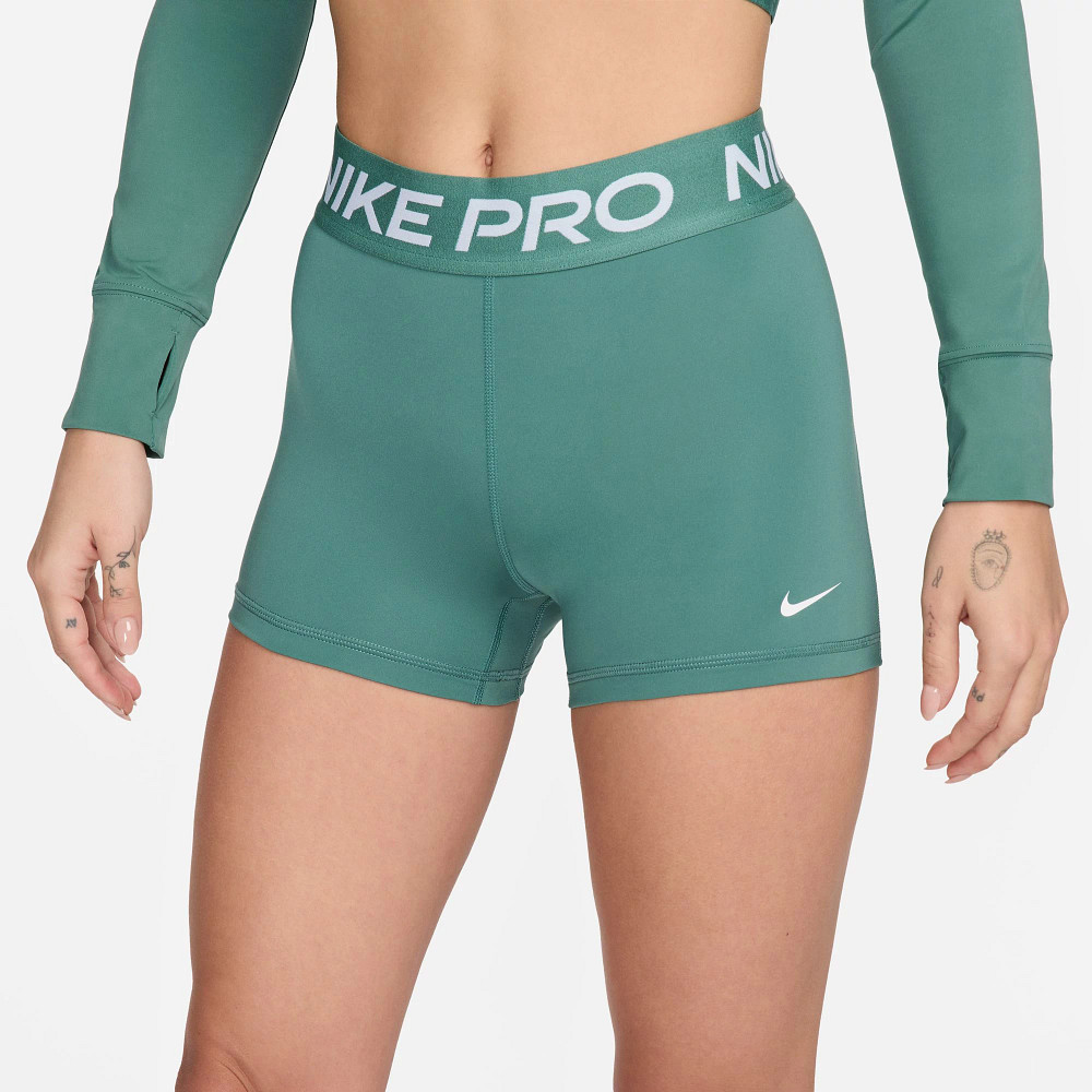 Nike Pro 365 Women's Mid-Rise Crop Leggings (Small, Black/Heather/White)