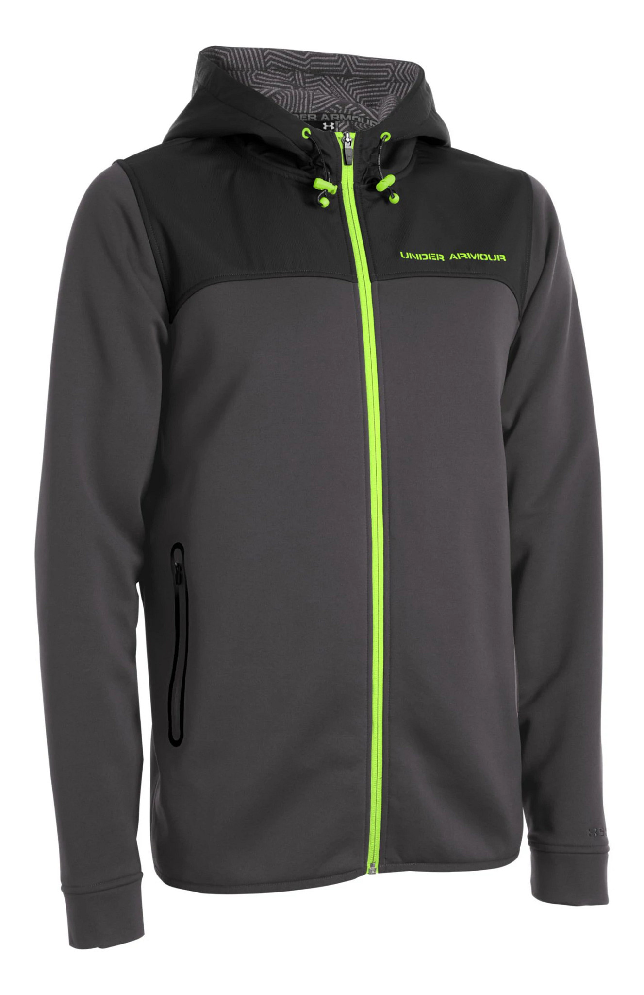 Mens Under Armour Coldgear Infrared Armour Fleece Full Zip Hoody