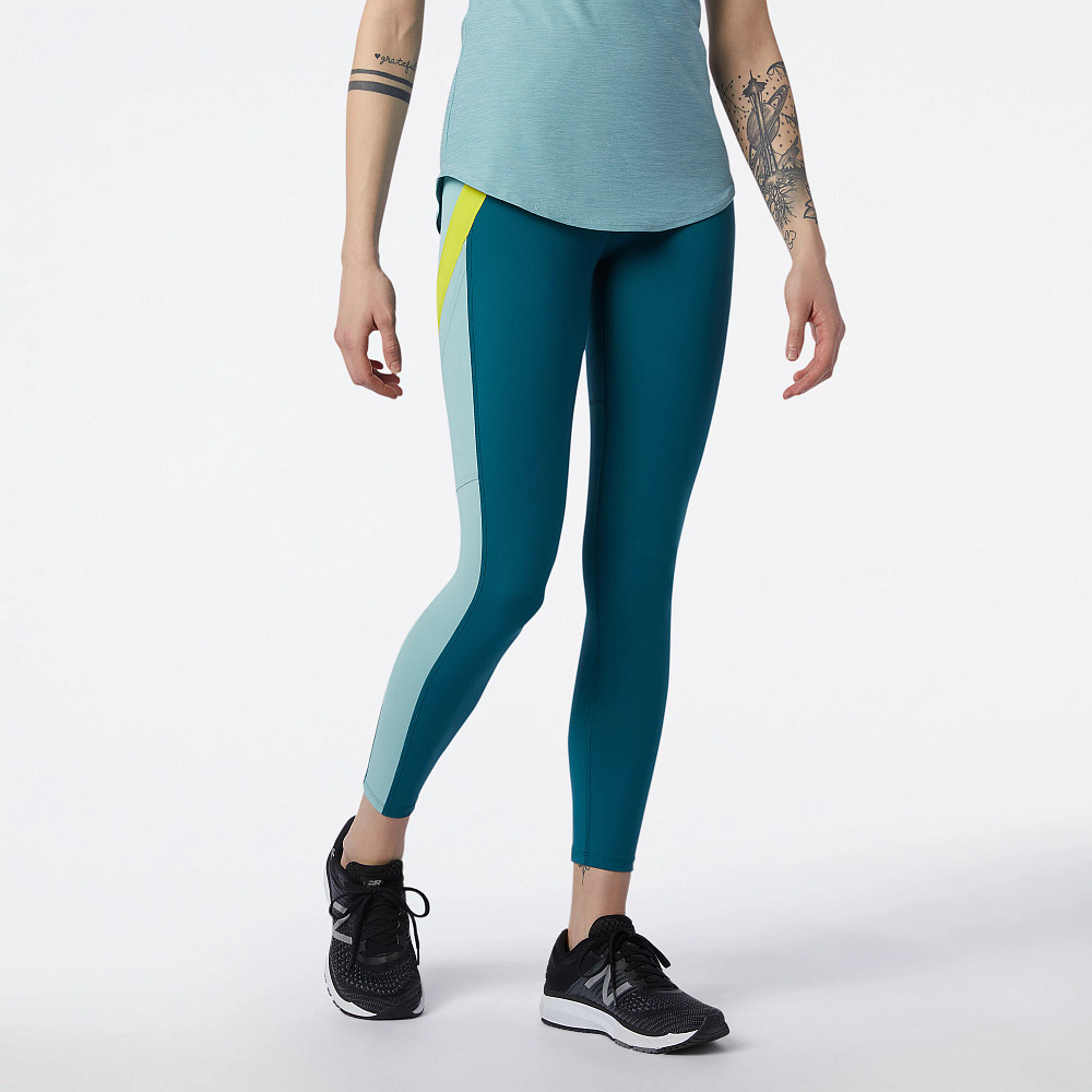 New Balance Women's Accelerate Colorblock Tights