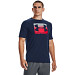 Men's Under Armour Boxed Sportstyle Short Sleeve T-Shirt - Academy/Red