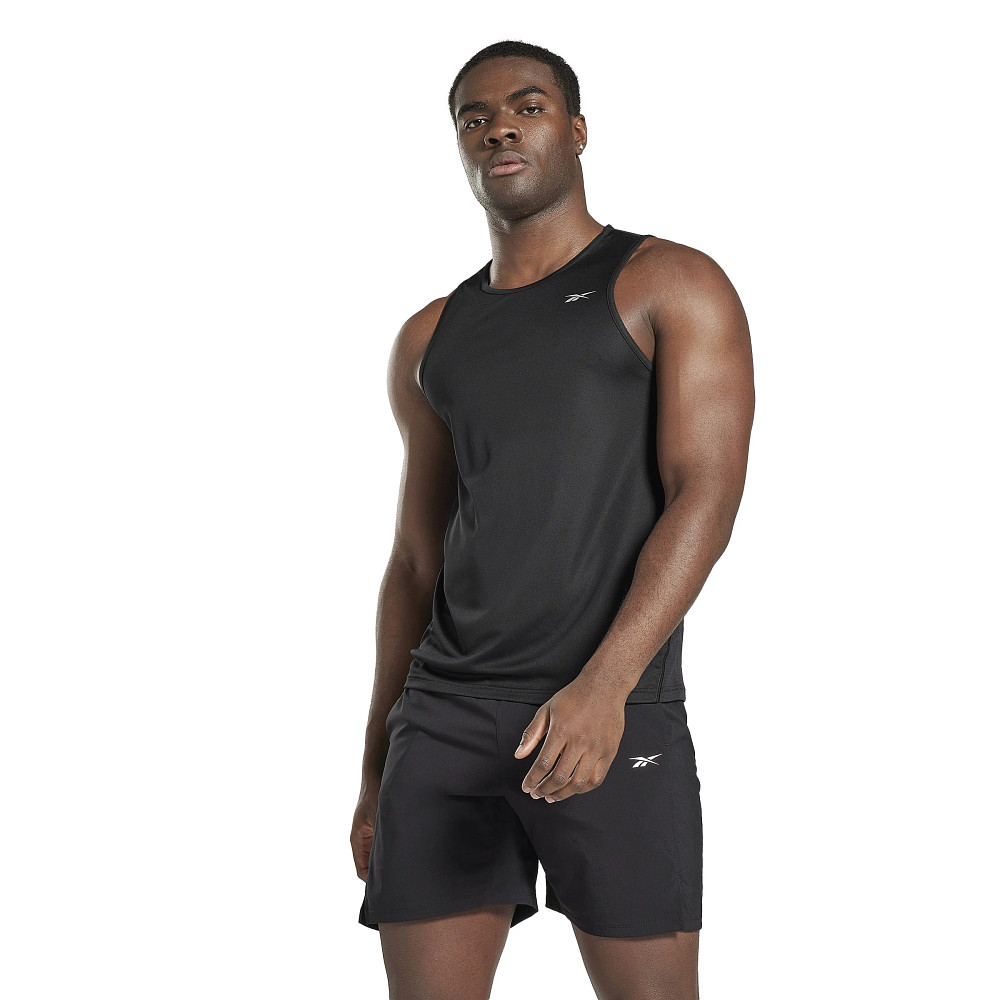 Mens Reebok Running Speedwick Singlet Sleeveless & Tank Technical Tops