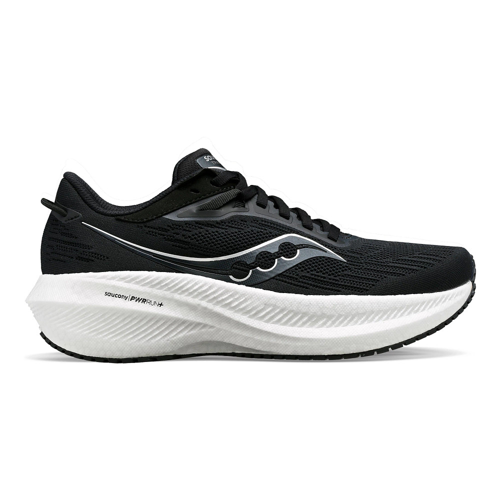 Women s Saucony Triumph 21 Black White 10