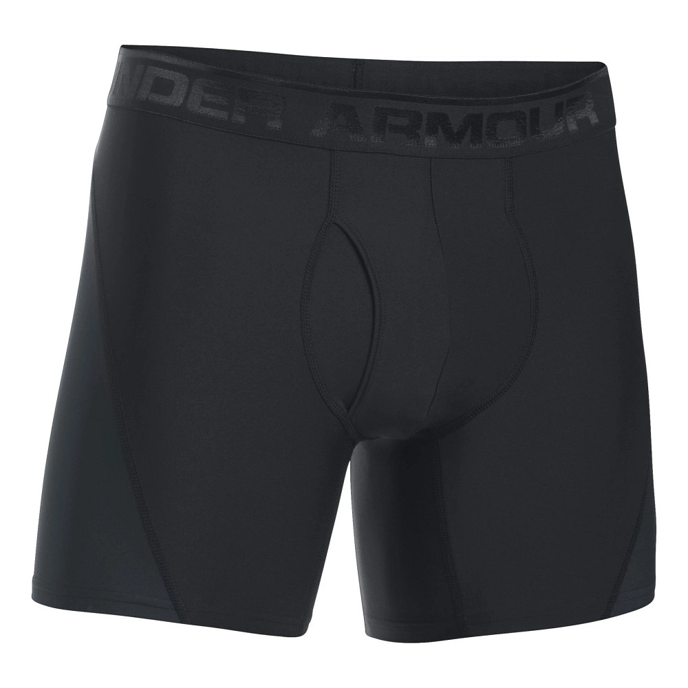 Mens Under Armour O Series 6 Inch Cupron Boxer Brief Underwear Bottoms