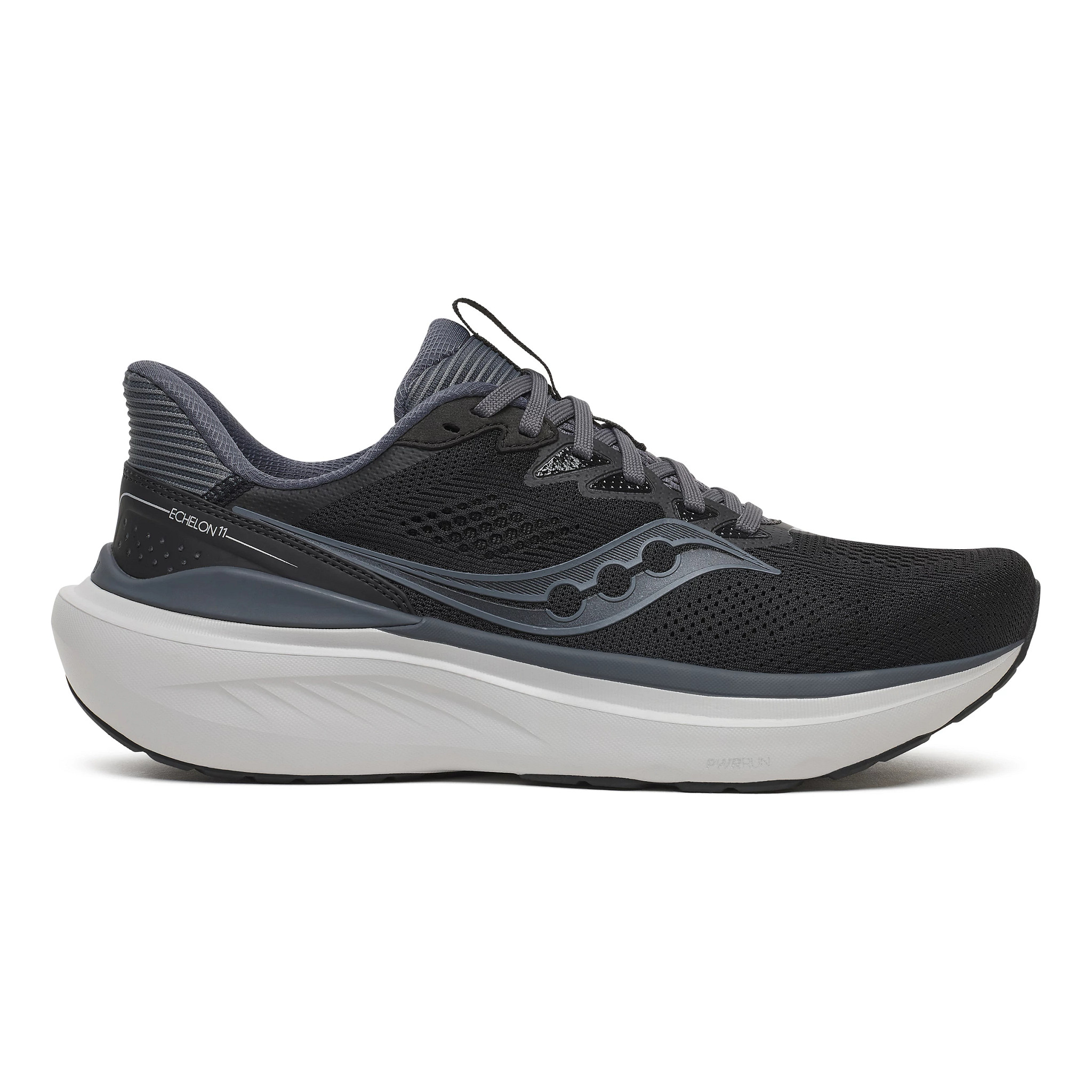 Saucony Men's Saucony Echelon 11 - Black / Gunmetal, Size: 10, Wide | Footwear - Road Runner Sports - $154.95 at Road Runner Sports
