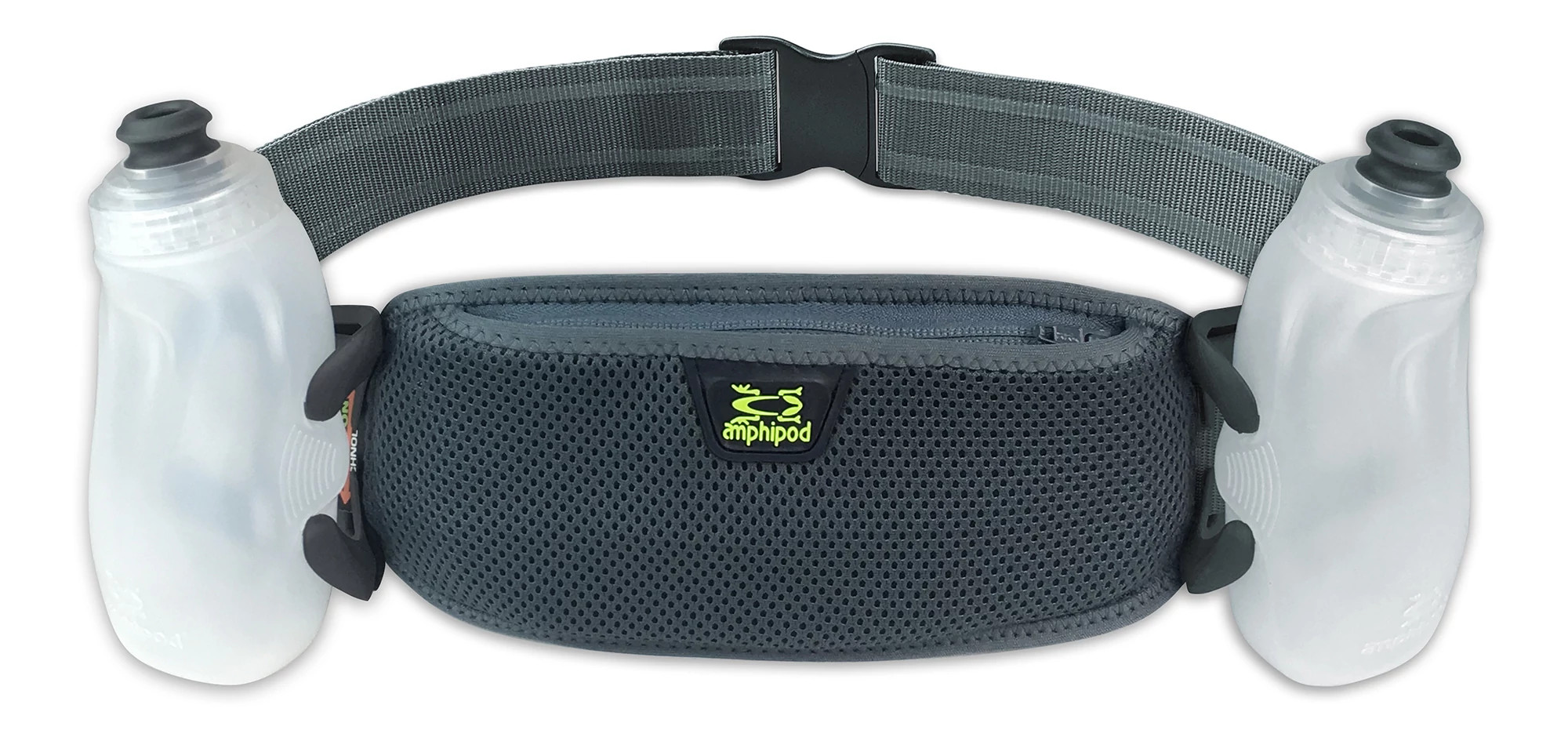 Amphipod Runlite Xtech 2 Plus Hydration Belt - Charcoal/Amp Green