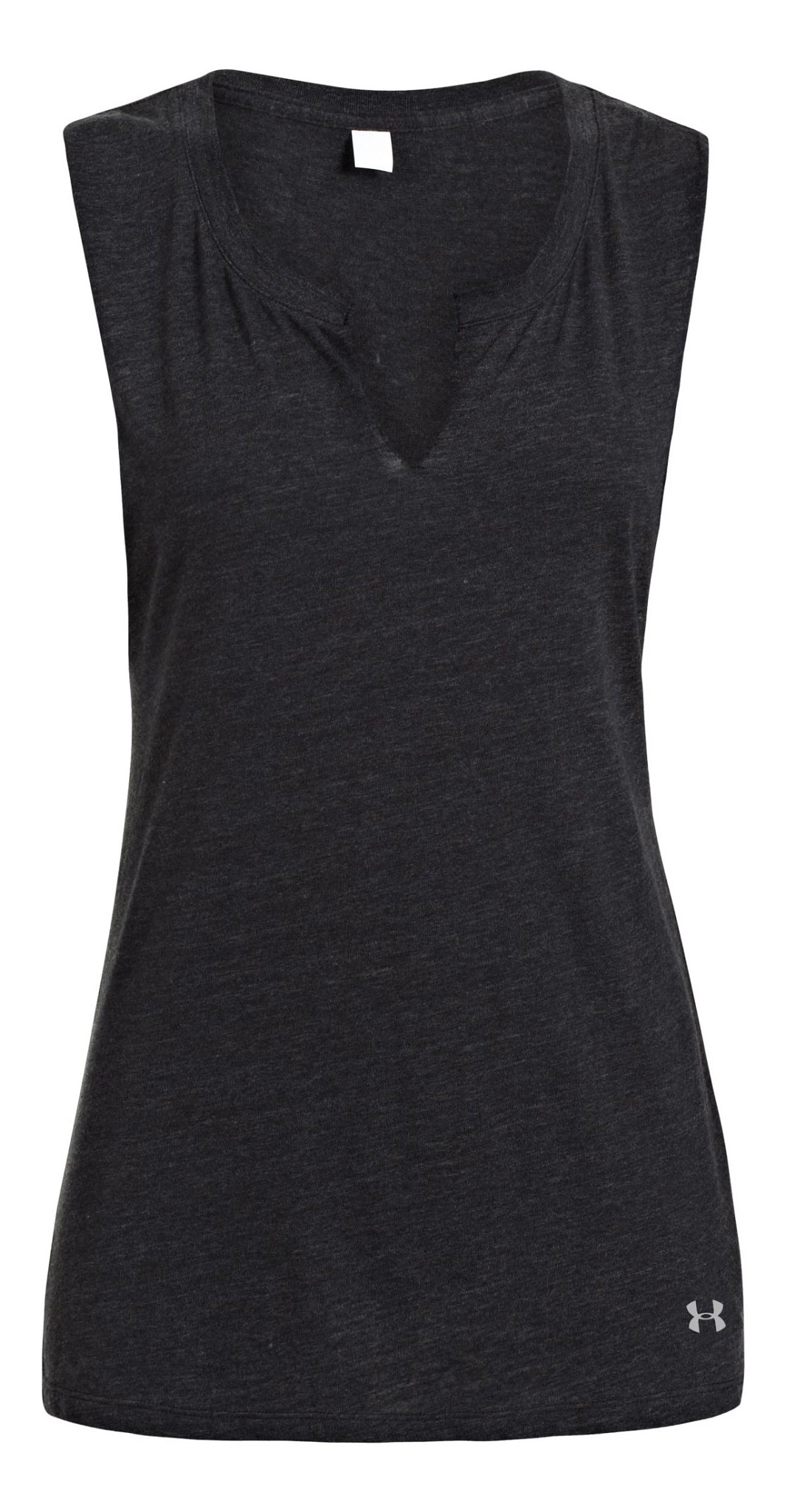 Womens Under Armour Ua Charged Cotton Legacy Crew Sleeveless Technical Tops 