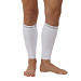 Zensah Compression Leg Sleeves - White