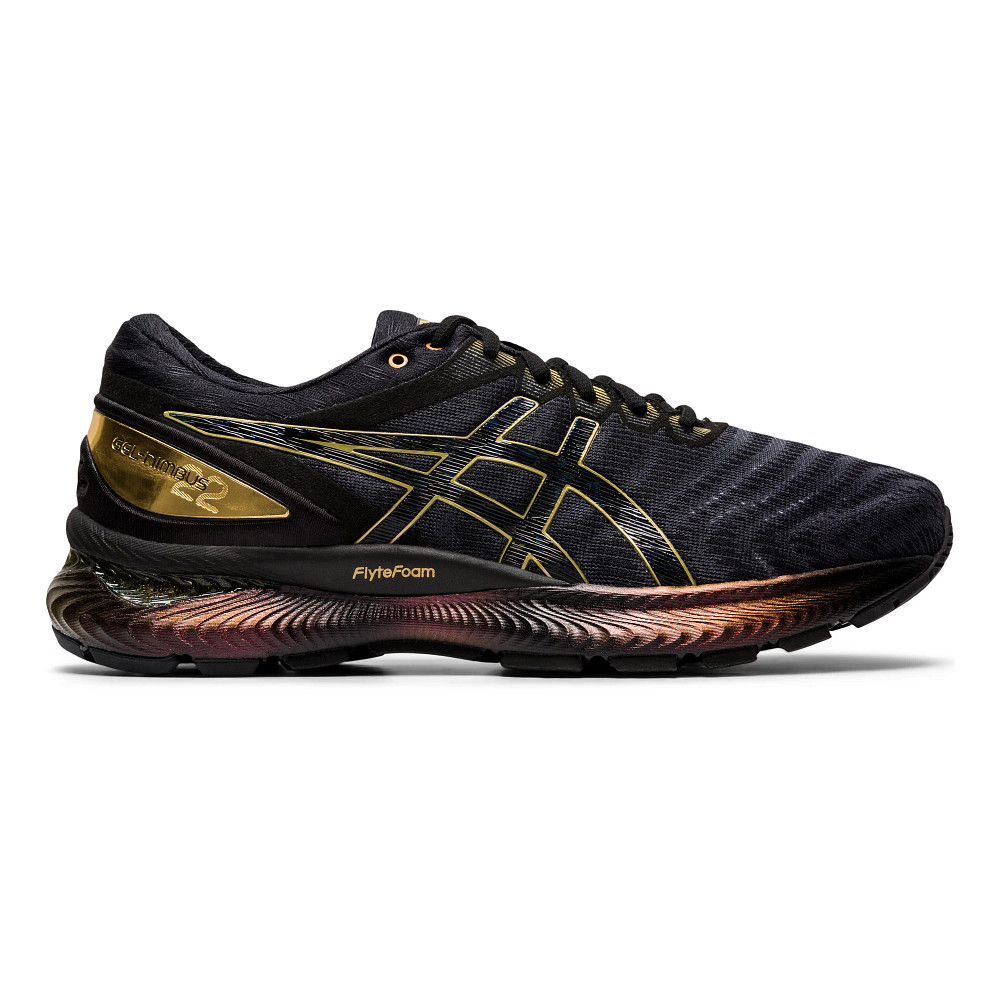 Mens ASICS GEL Nimbus 22 Platinum Running Shoe