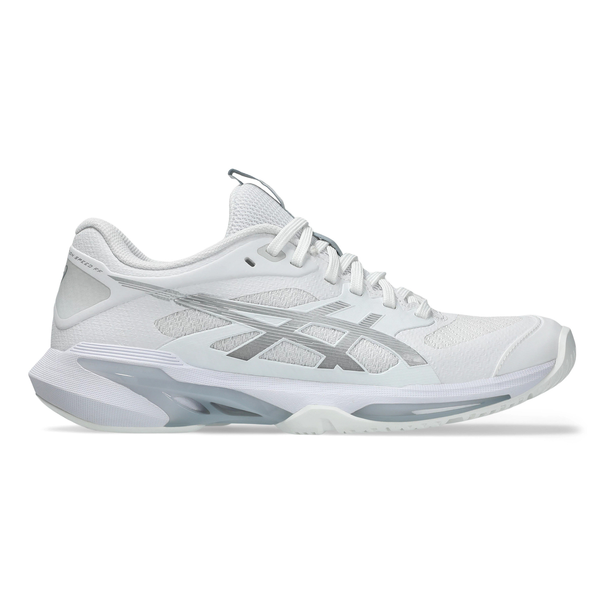 Women's ASICS Solution Speed FF 4 - White / Pure Silver, Size: 10, Medium | Footwear - Road Runner Sports