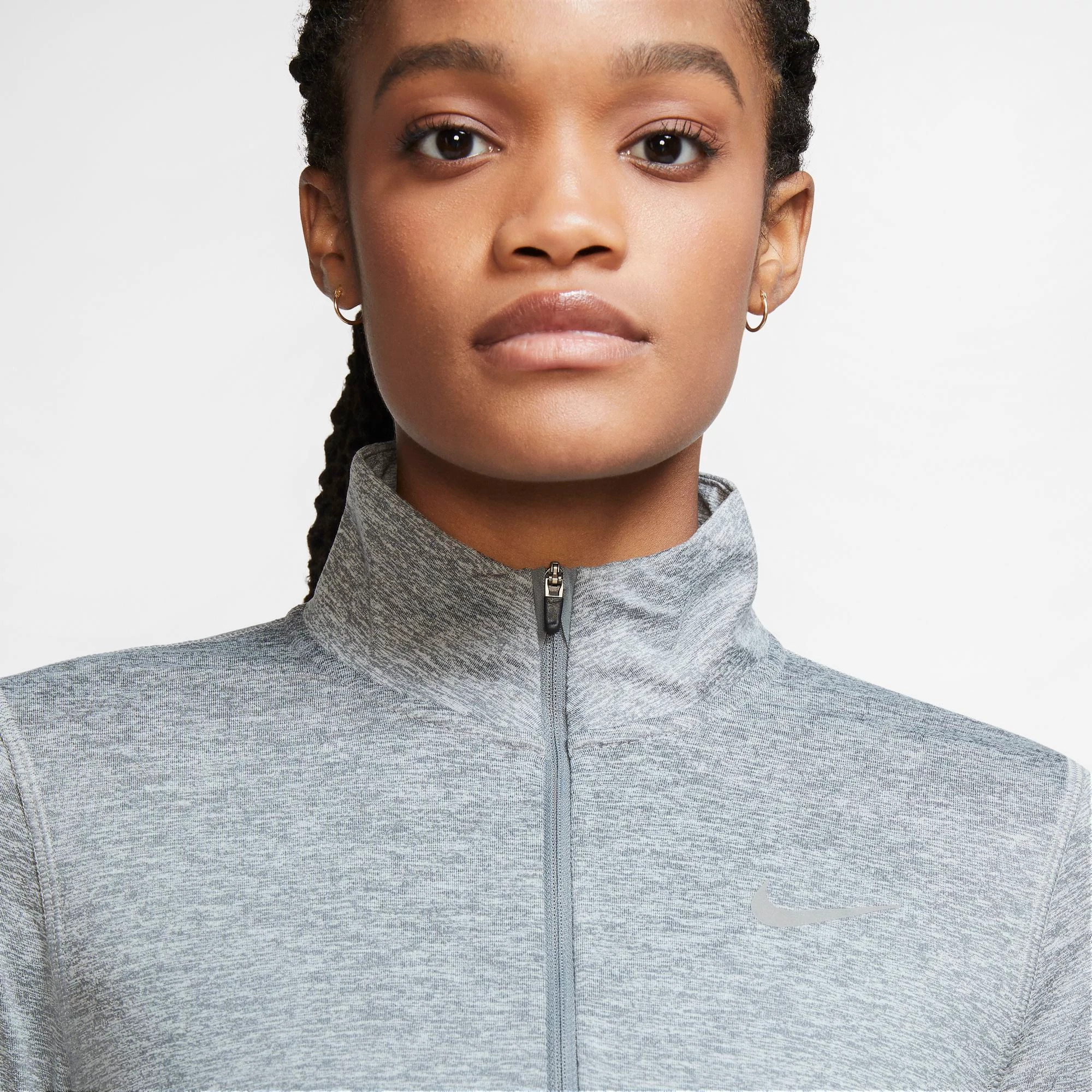 nike women's half zip running top