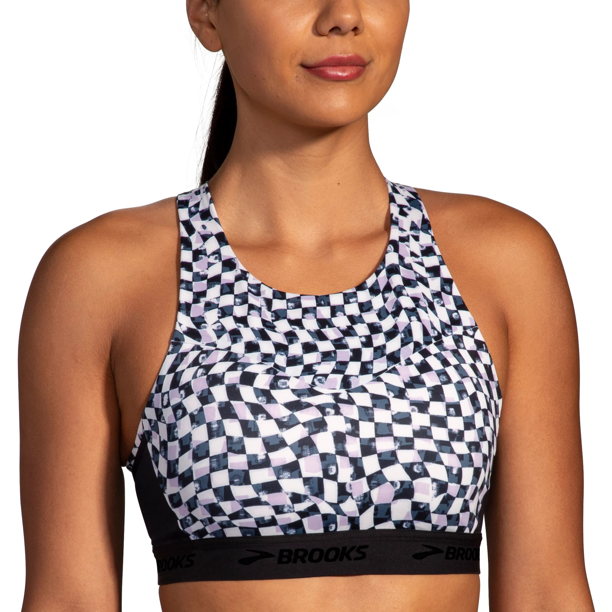 Brooks Drive 3 Pocket Running Bra, black : : Fashion