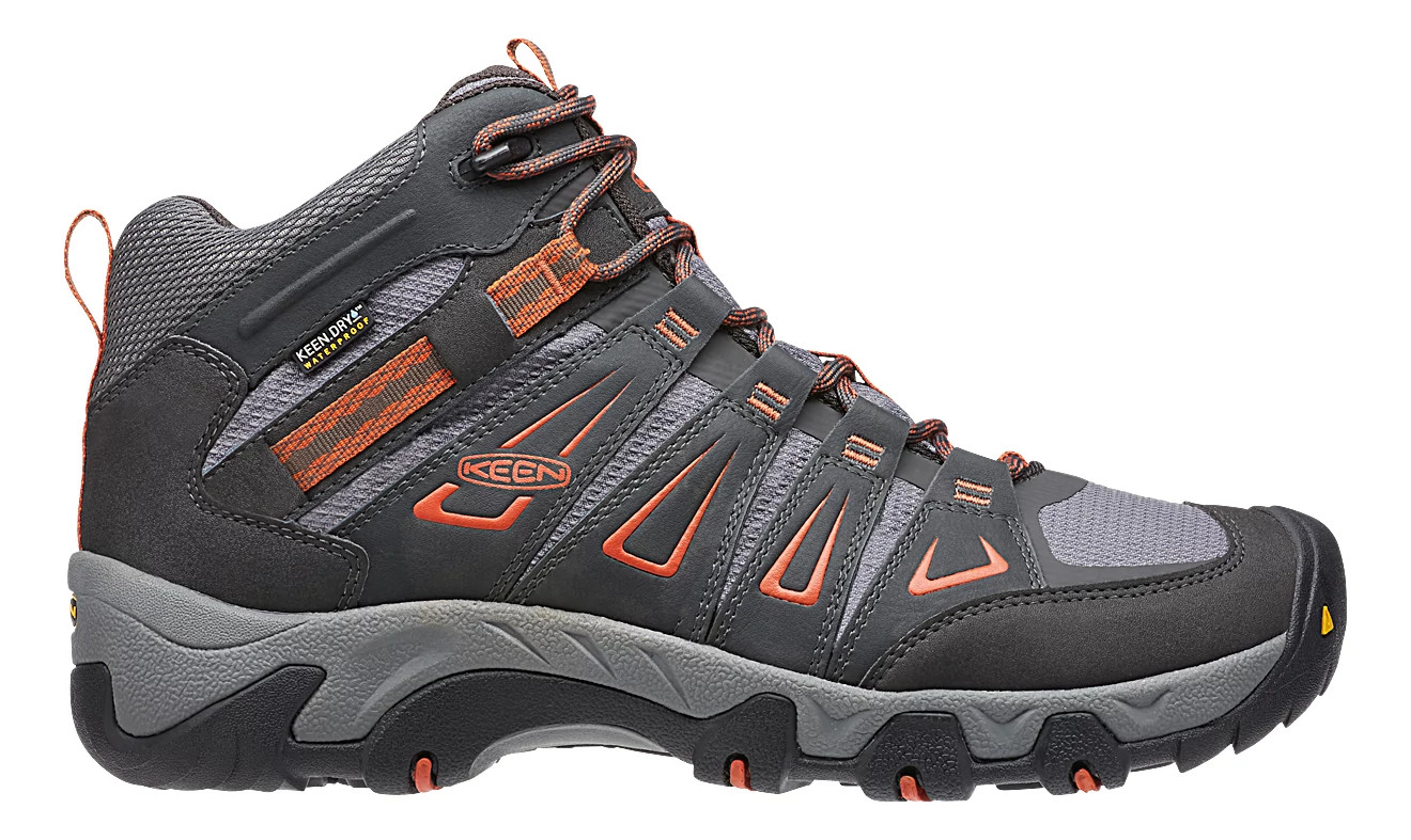 Mens Keen Oakridge Mid WP Hiking Shoe