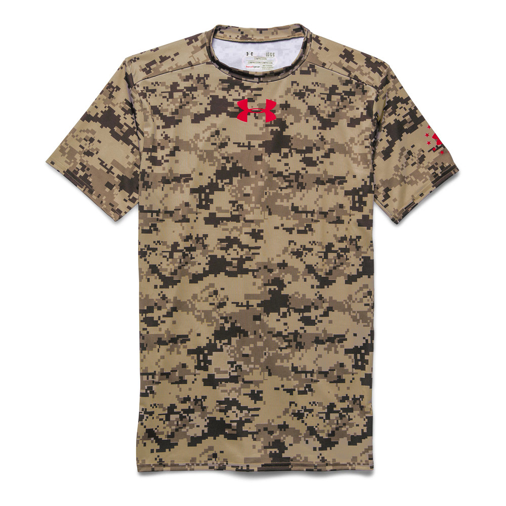 Performance Compression Shirt Army Camo