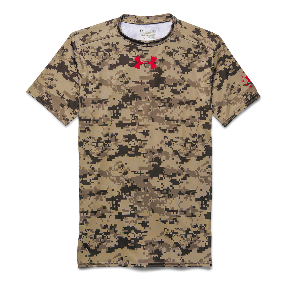 Men's Under Armour Desert Digi Camo Compression Shirt