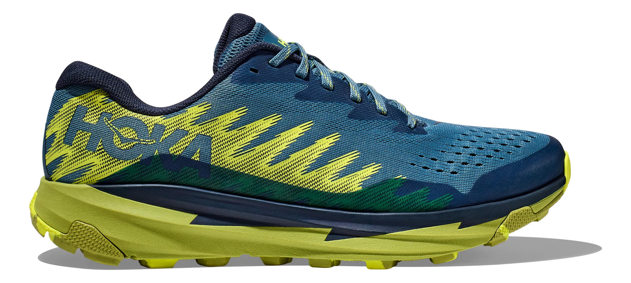 Hoka One One Torrent 3 Men\'s Yellow/blue Running Shoes Sz 10D Running Shoes. Cut in half: Hoka Torrent 3 Review | RunRepeat main image 2