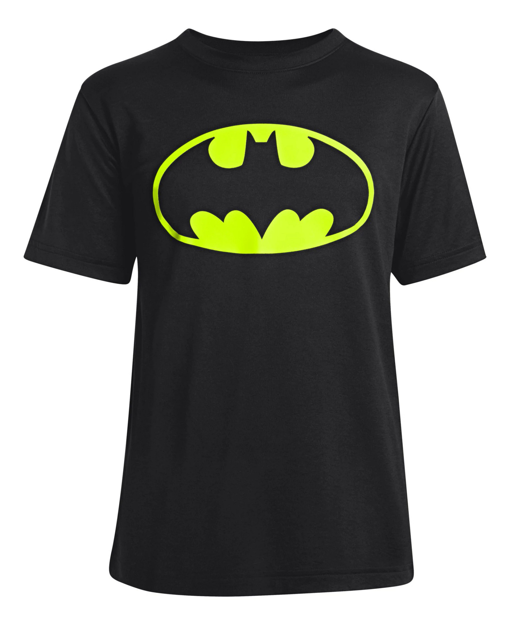 Kids Under Armour Boys Alter Ego Batman NeonT-Shirt Short Sleeve ...