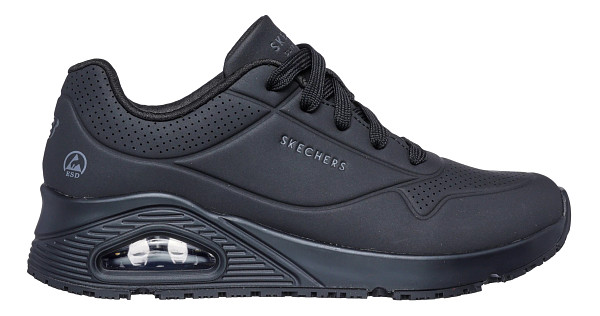 Skechers Bobs Sport Squad Tough Talk Shoes black - ESD Store