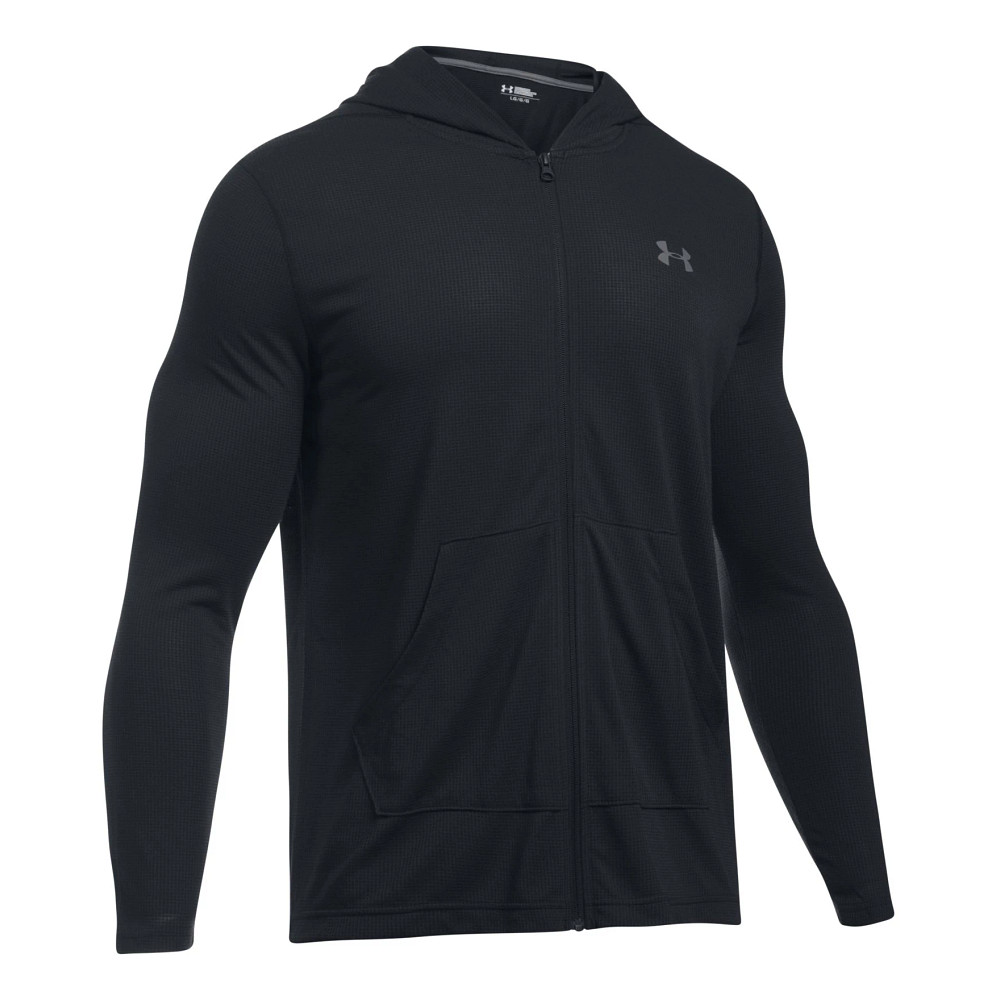 Men's ua threadborne fitted full best sale zip hoodie