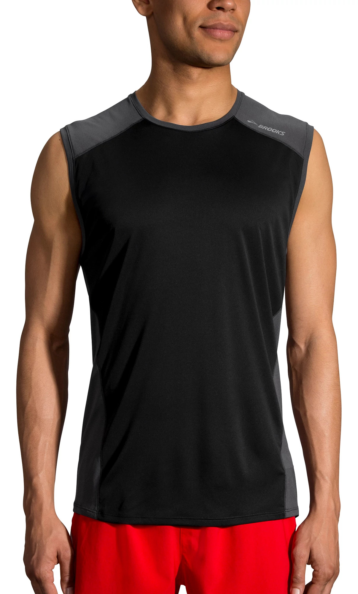 Mens Brooks Stealth Sleeveless and Tank Technical Tops