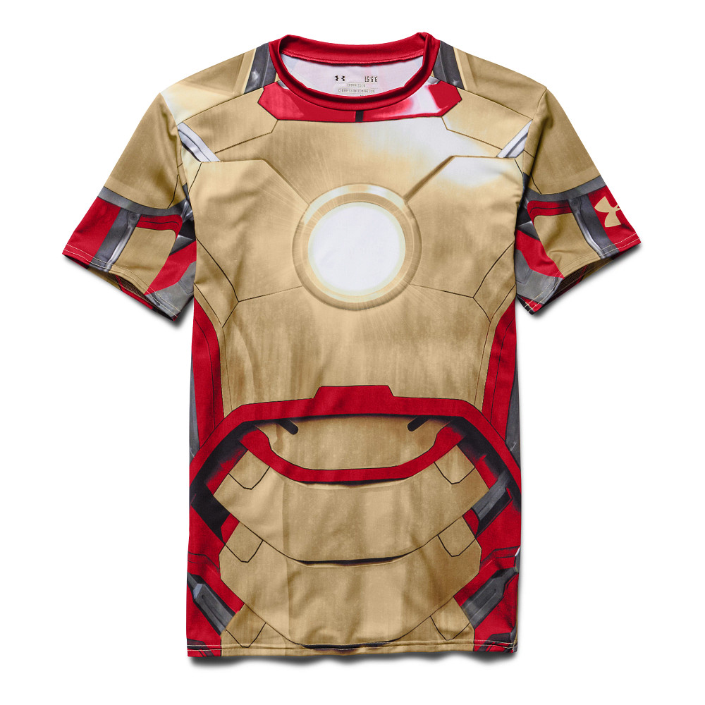 Under armour iron man hotsell compression shirt