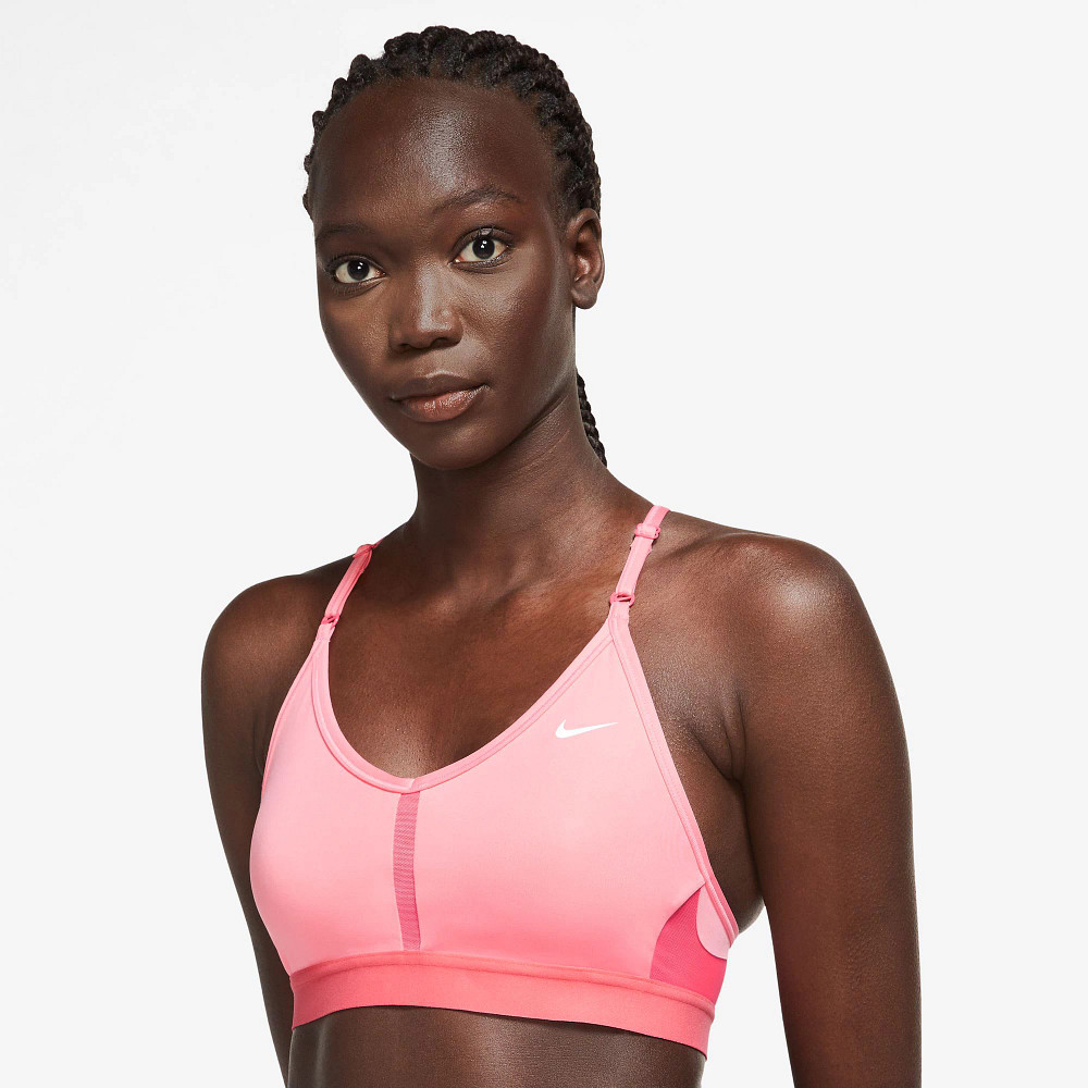 Nike Women's Indy Light-Support V-Neck Sports Bra - CZ4456-303