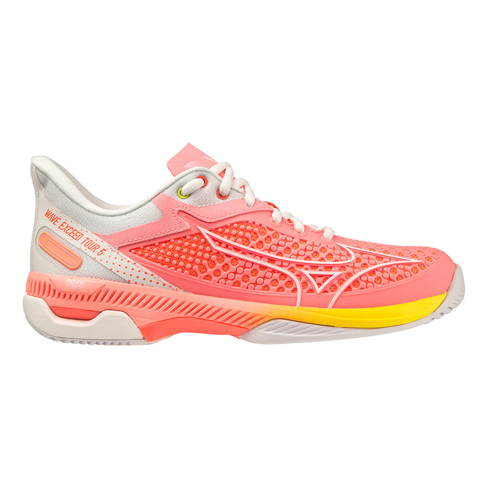 Womens Mizuno Wave Exceed Tour 5 AC Tennis Court Shoe