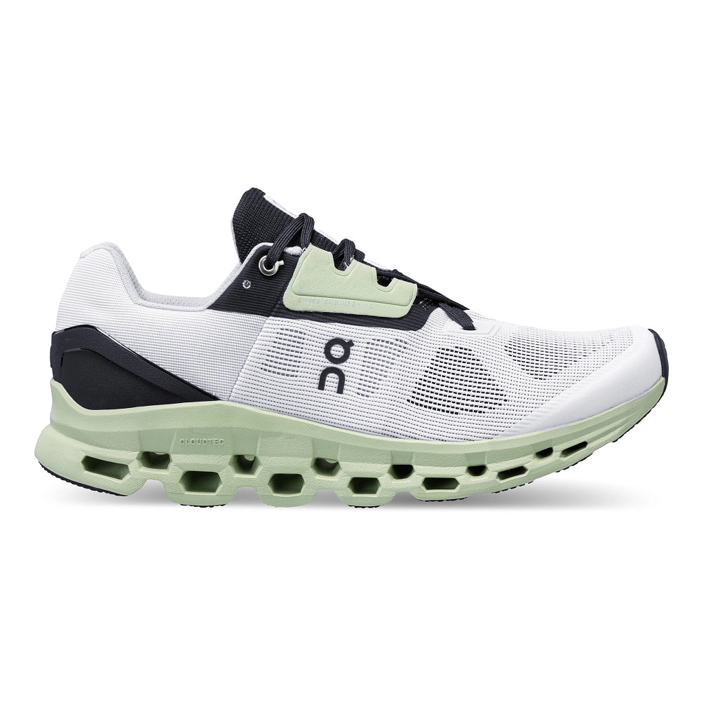 Womens On Cloudstratus Running Shoe - Black/Black