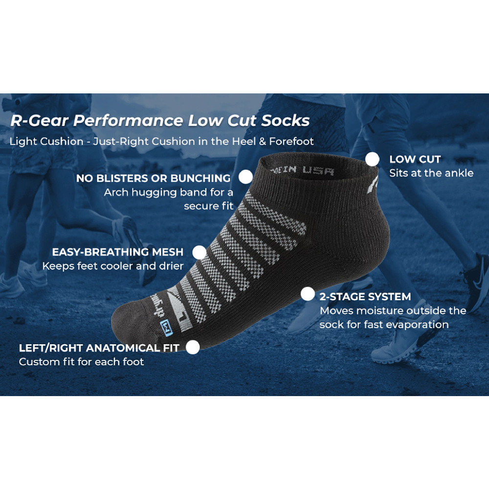 Drymax Light Cushion Low 3 Pack Socks