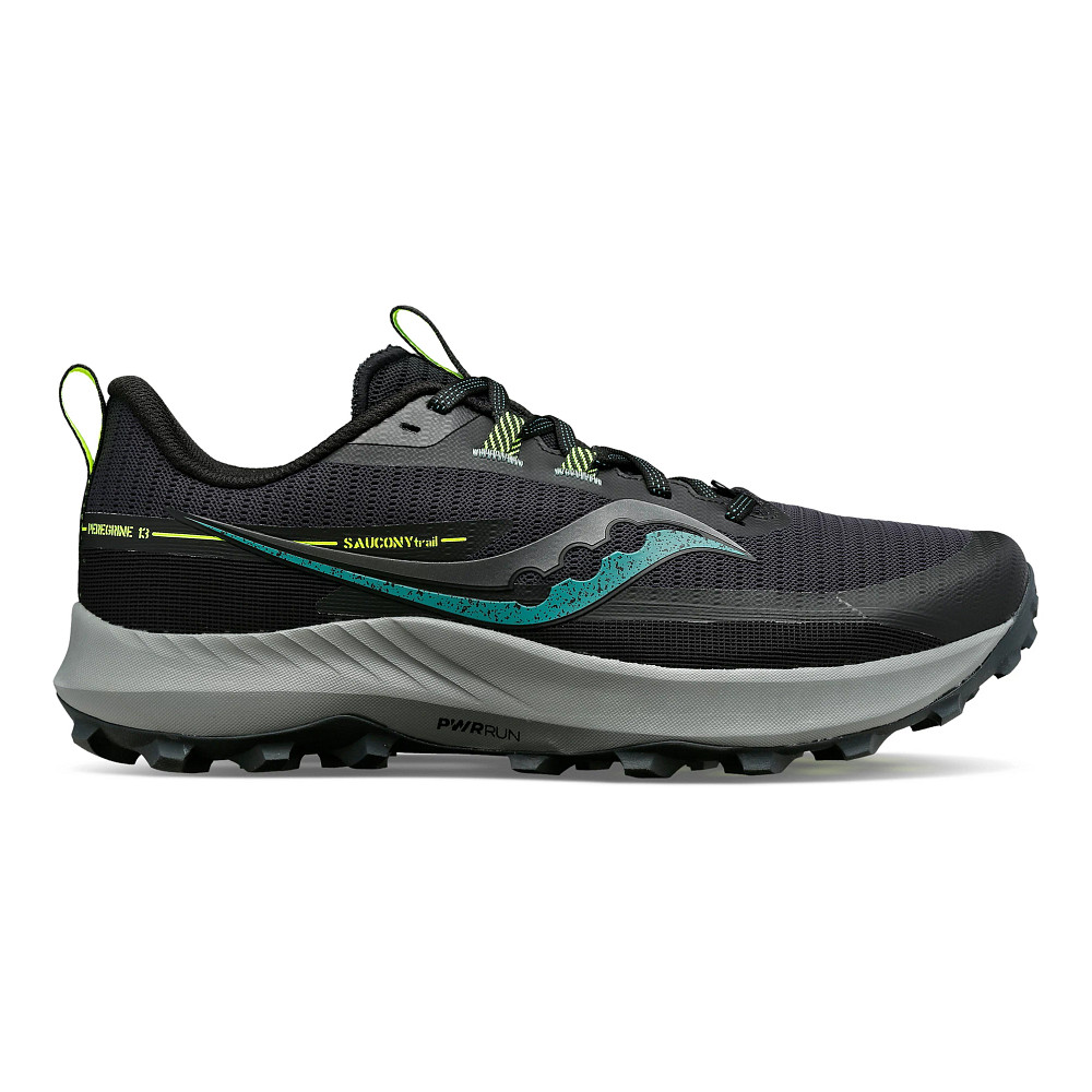 Saucony black hotsell running shoes