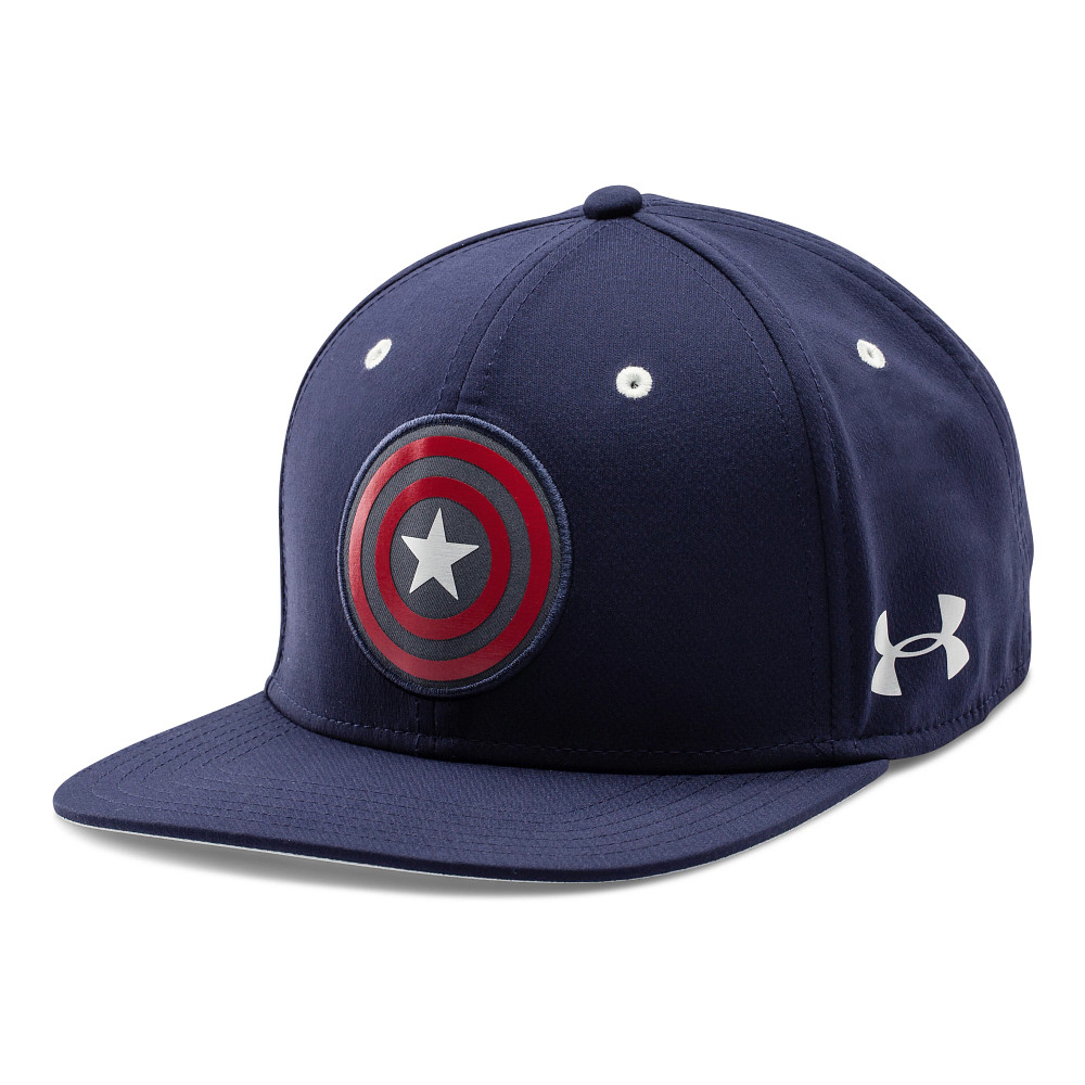 Mens Under Armour Avengers Captain America Snap Back Cap Headwear