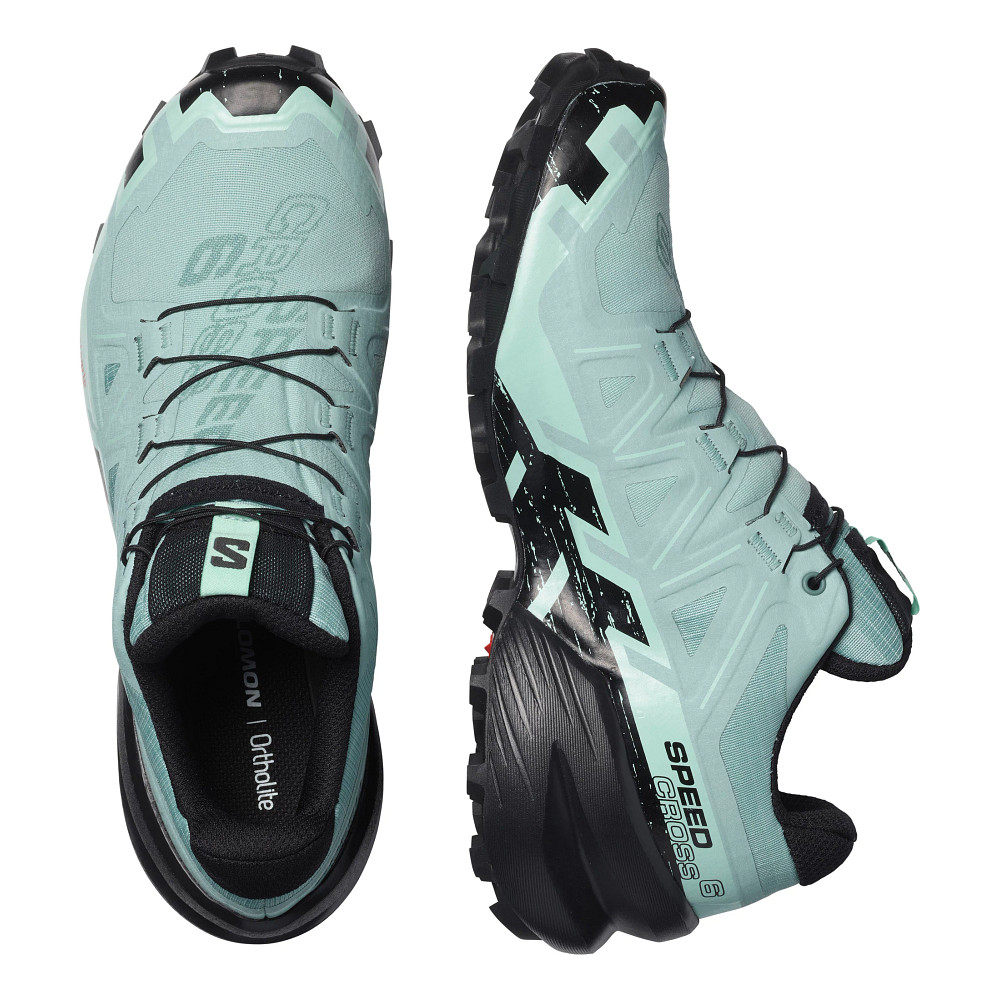 Salomon Speedcross 6 GTX Women's Shoes Flint Stone/Blk