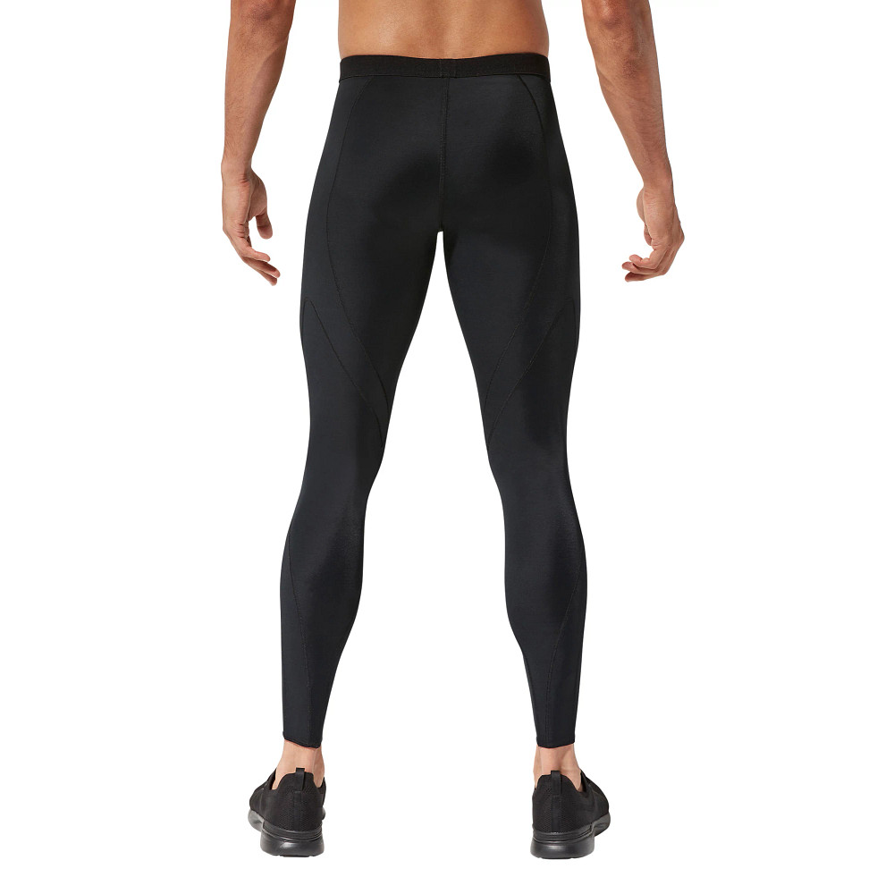 Mens CW-X Expert 3.0 Joint Support Compression Full Length Tights - Black