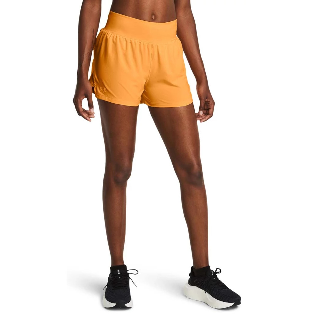 Womens Under Armour UA Run Stamina inch Lined Shorts - Main Image