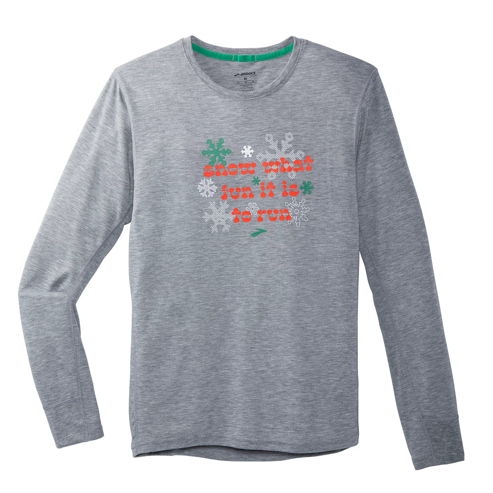 Buy brooks run happy long sleeve shirt New Arrivals Black Friday
