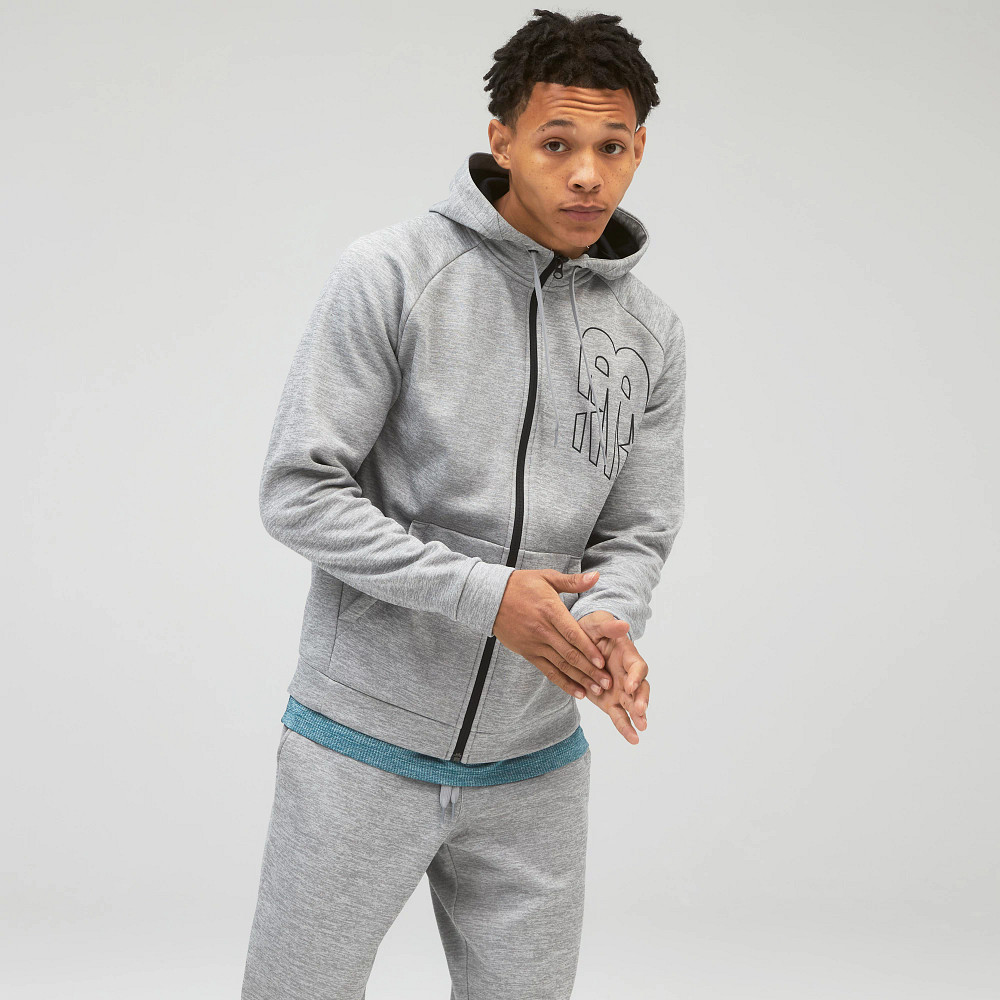 Men's New Balance Tenacity Performance Fleece Full Zip