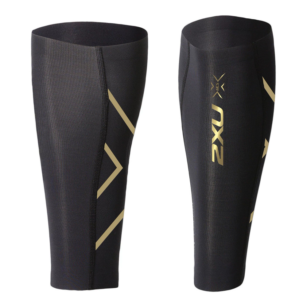 2XU Elite MCS Compression Calf Guards Injury Recovery