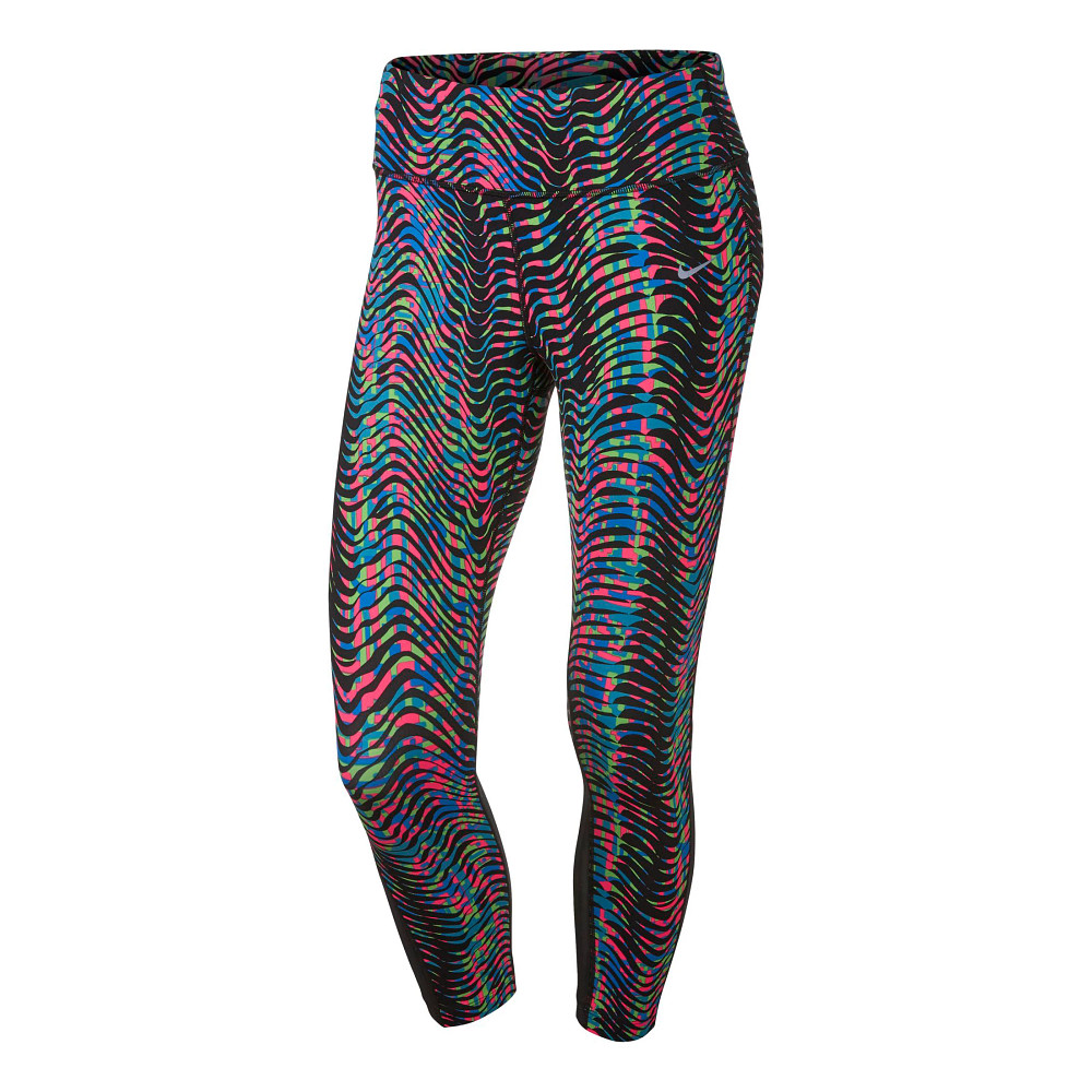 Womens Nike Power Epic Lux Crop Printed Capris Tights