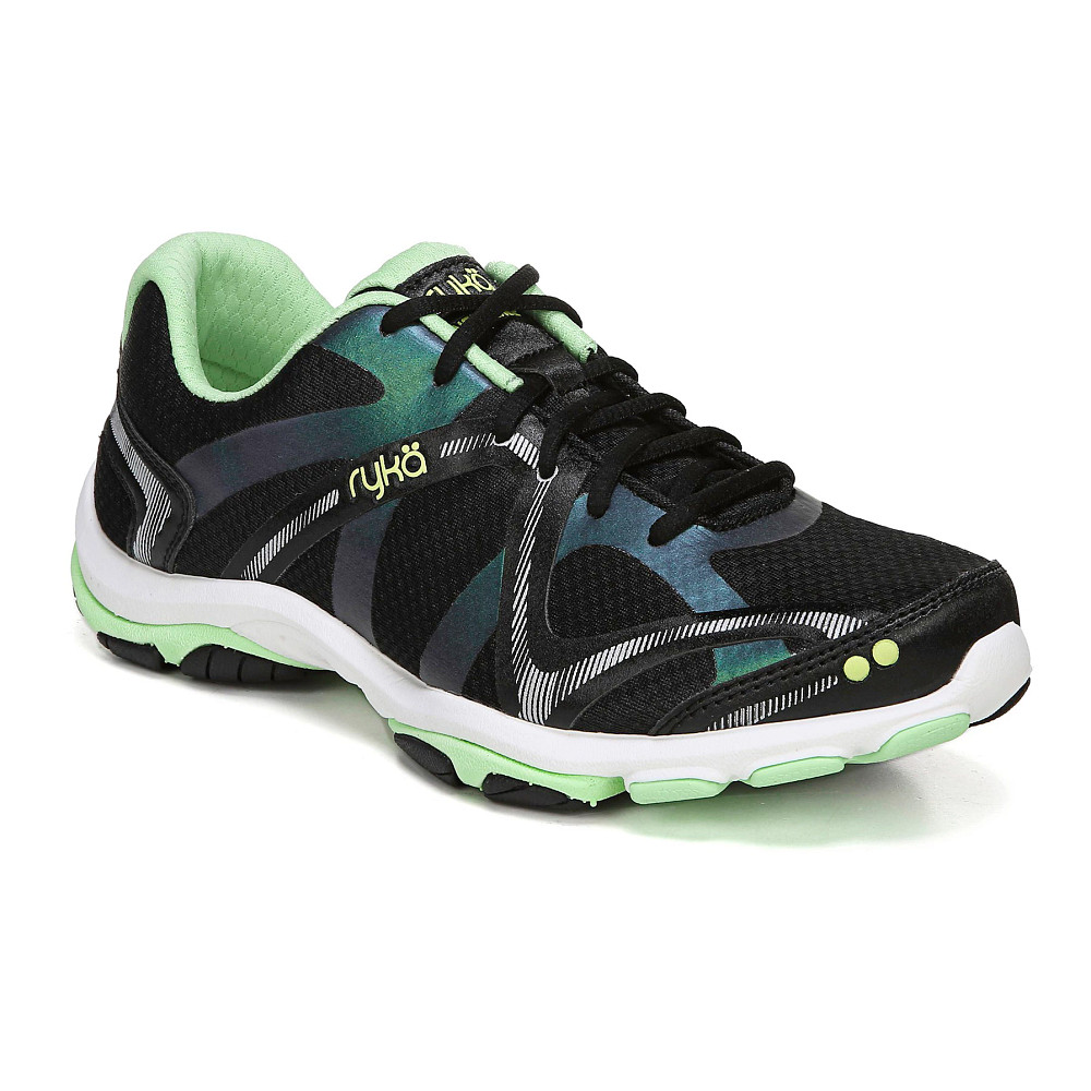 Ryka Women's Influence Cross Training Black/Blue Multi Shoe 6 M US