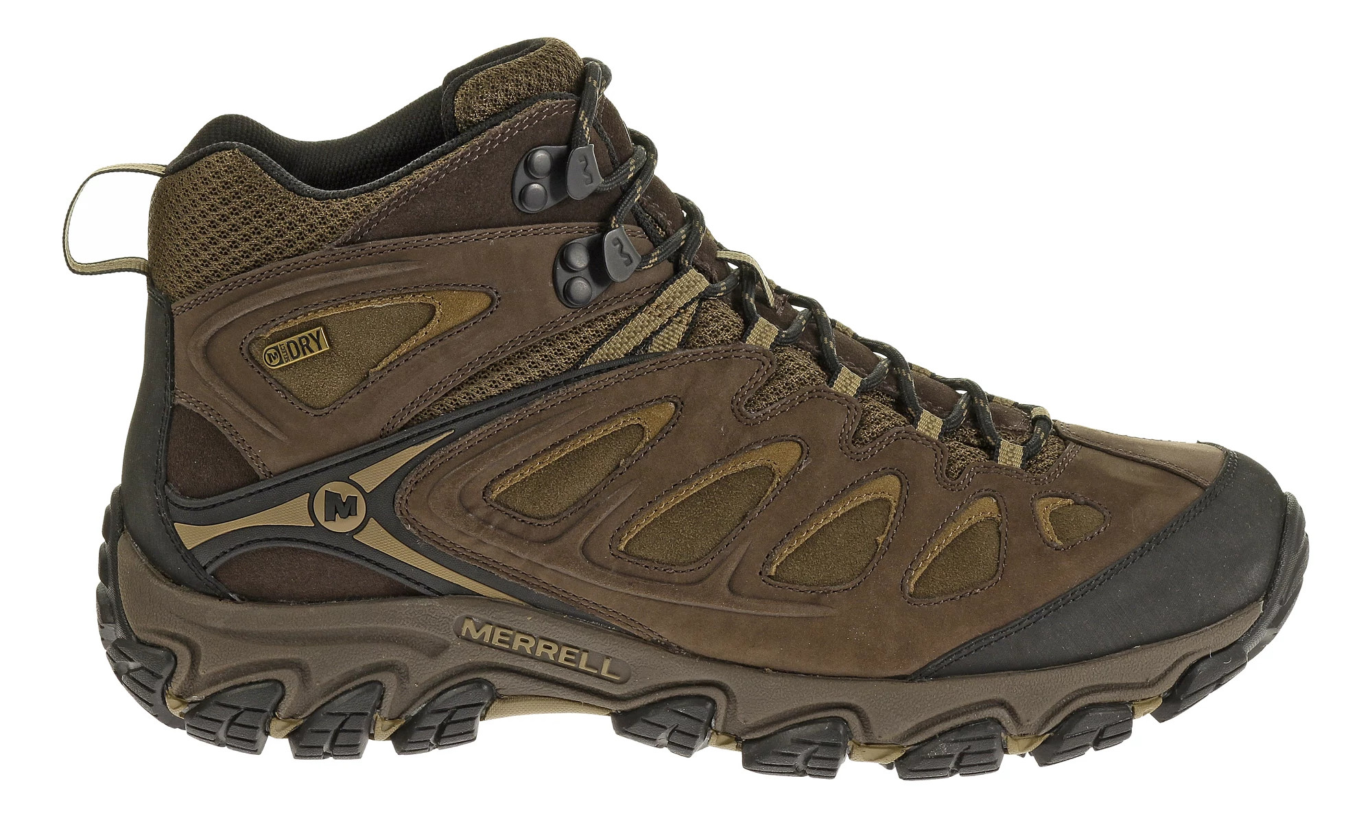 Mens Merrell Pulsate Mid Waterproof Hiking Shoe