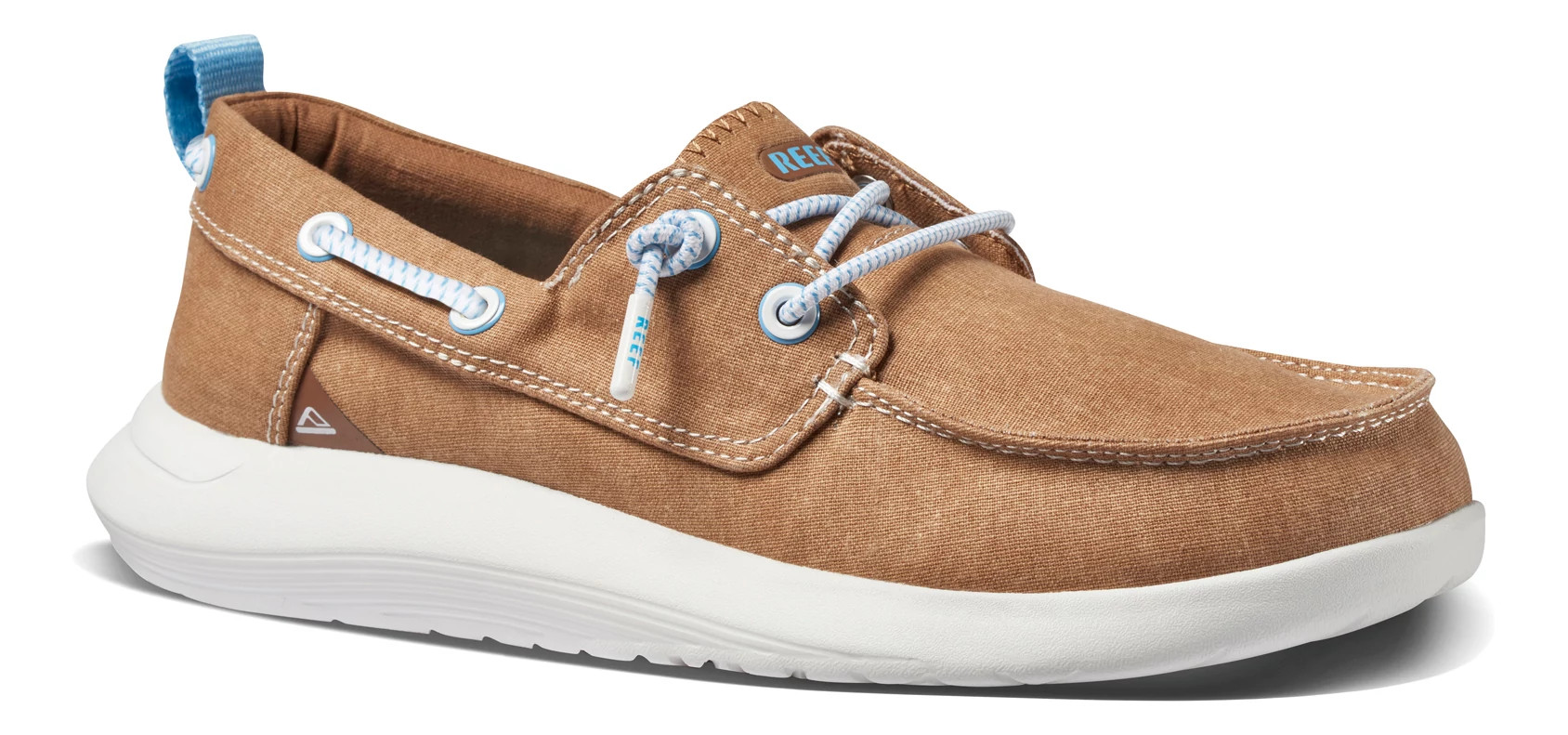 Bootschoen Reef Men Swellsole Pier Navy Tan | Slippers.nl