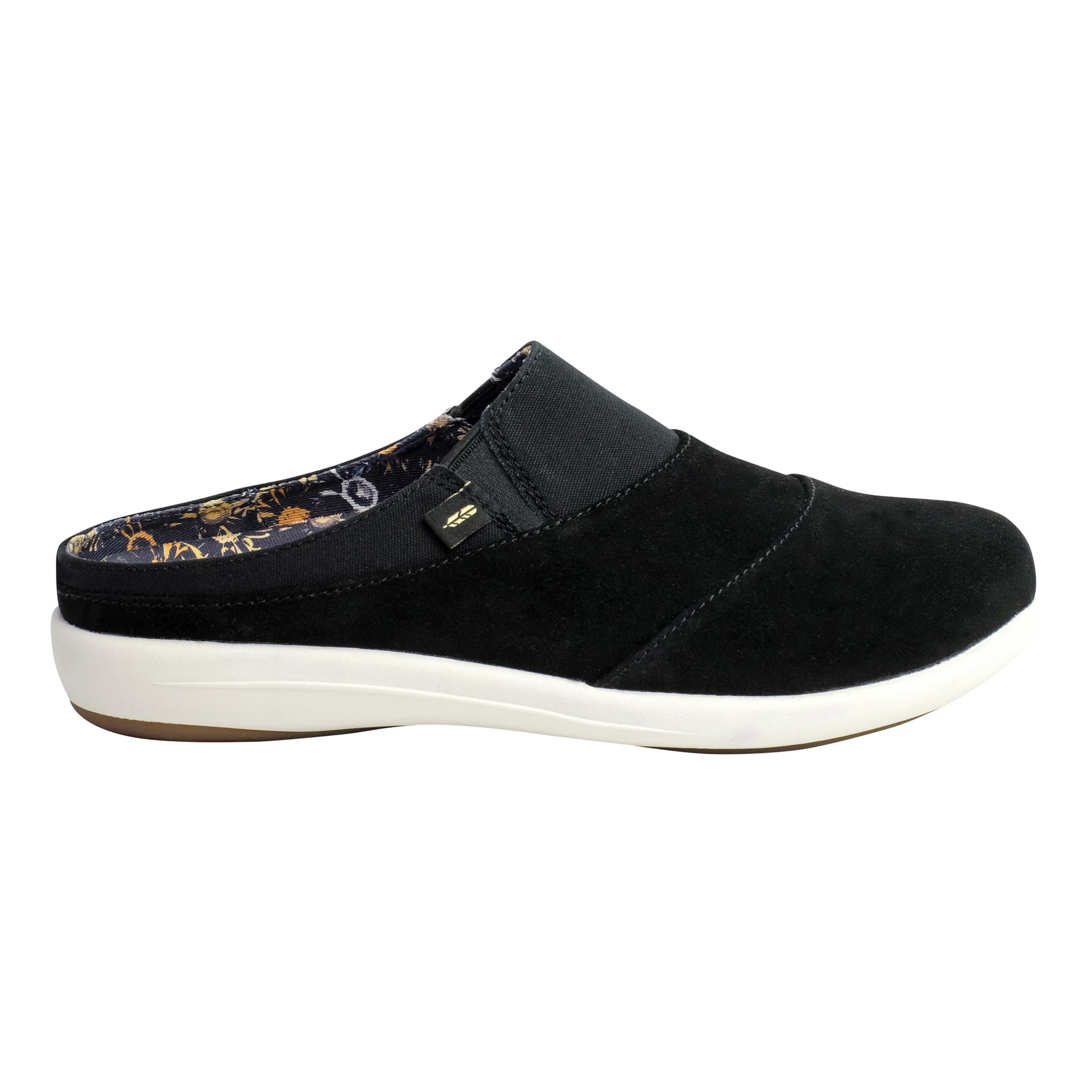 Spenco Women's Spenco  Siesta Nuevo Suede - Black, Size: 10, Medium | Footwear - Road Runner Sports - $89.95 at Road Runner Sports