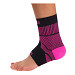 Zensah Compression Ankle Support (Single) - Neon Pink