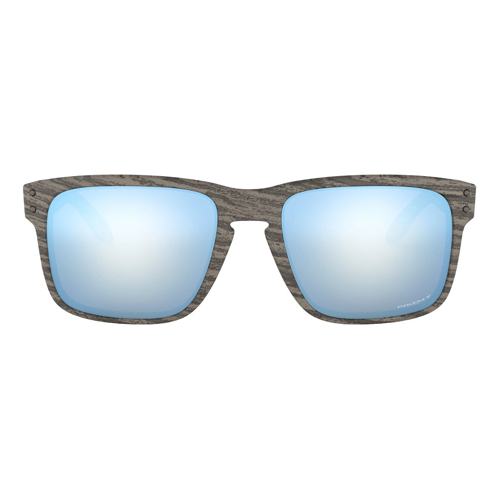 Oakley Holbrook Woodgrain PRIZM Deep Water Sunglasses