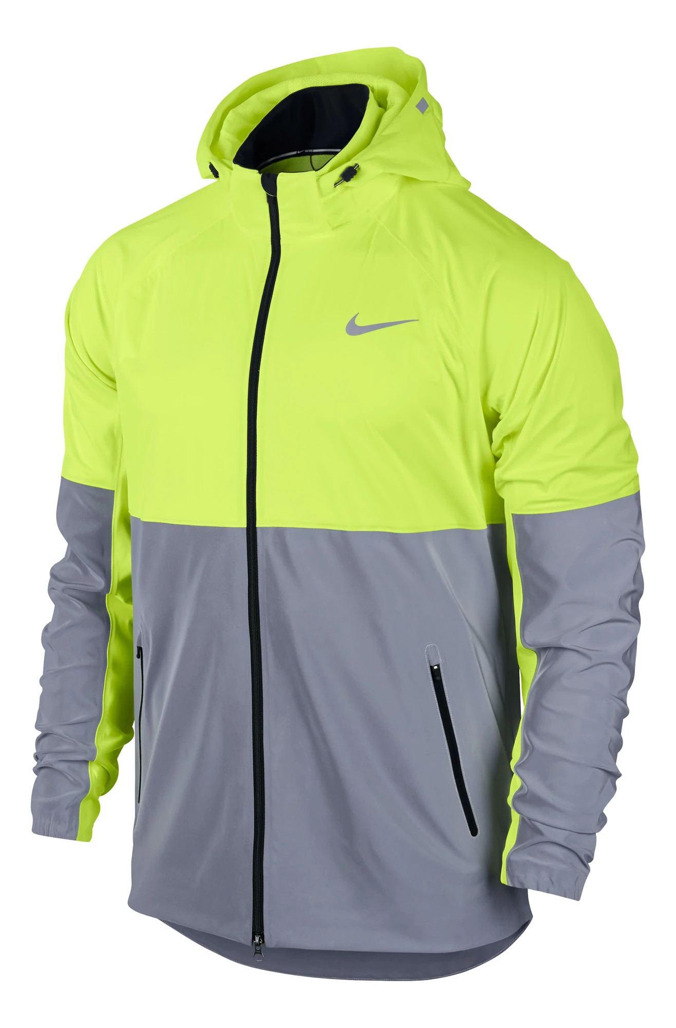 Nike shield flash deals reflective running jacket