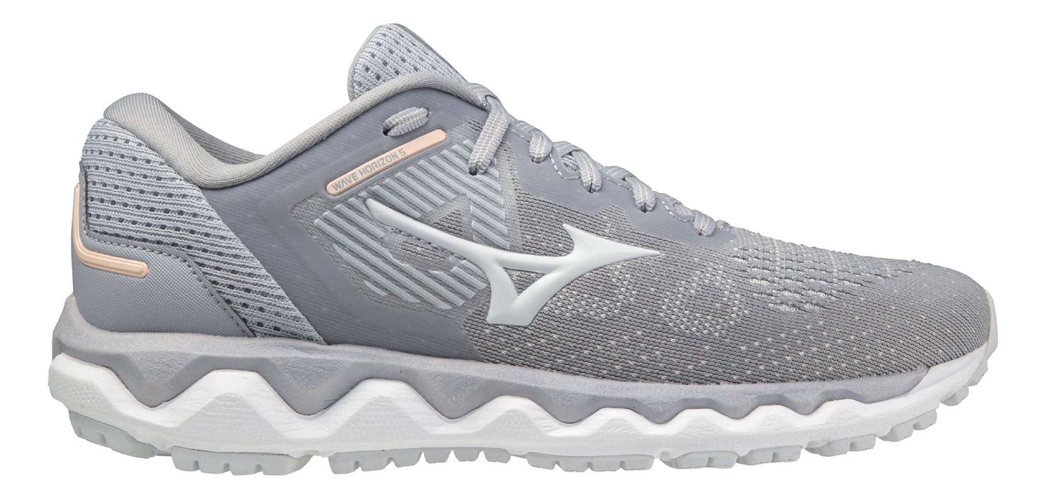 NEW MIZUNO men\'s wave horizon 5 running shoes in pop violet-platinum gold Mizuno Running Shoes – Holabird Sports main image 2