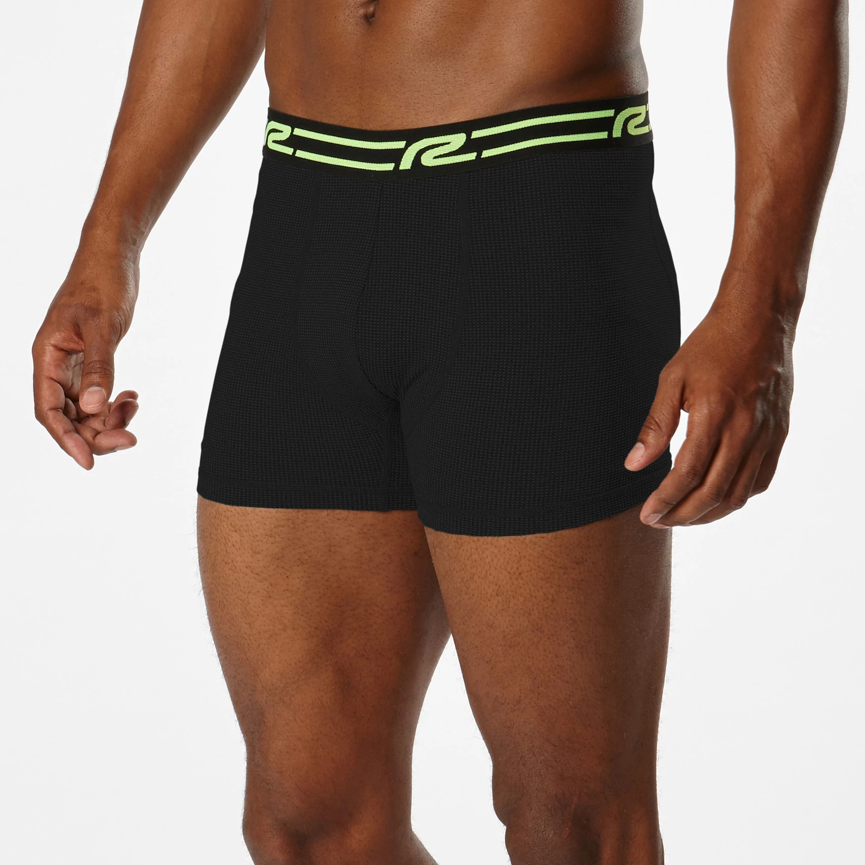 Mens R-Gear Energy Boosting 8 2 pack Boxer Brief Underwear Bottoms