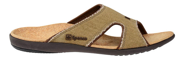 Mens Spenco Kholo Canvas Slide Sandals Shoe