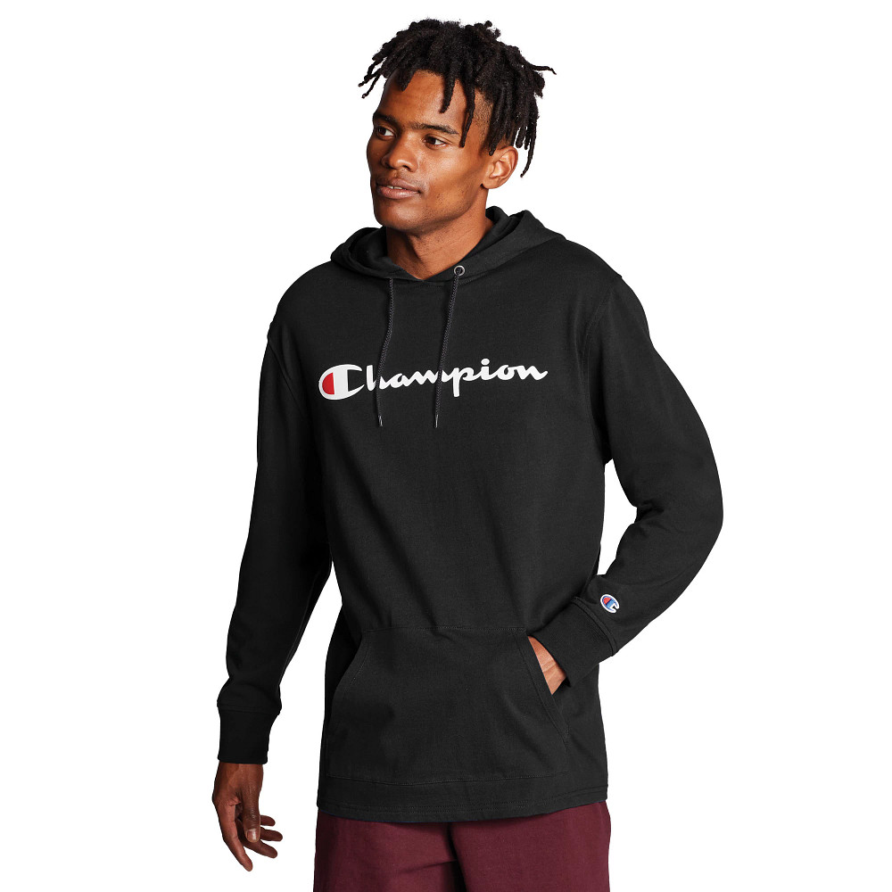 Men's champion heavy jersey hoodie new arrivals